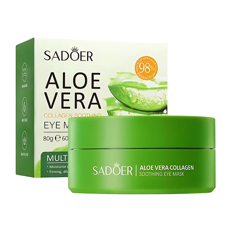 Aloe Vera Collagen Under Eye Patches (60pcs) - Bonitelle Beauty