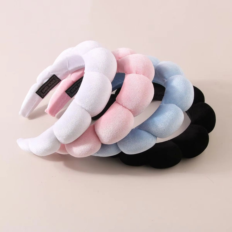 Cloud Sponge Headband and Wristband - Bonitelle Beauty